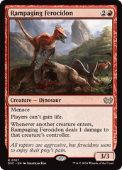 Rampaging Ferocidon [Duskmourn: House of Horror Commander] | Local Legends
