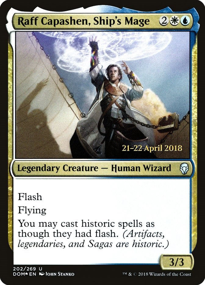 Raff Capashen, Ship's Mage | Local Legends