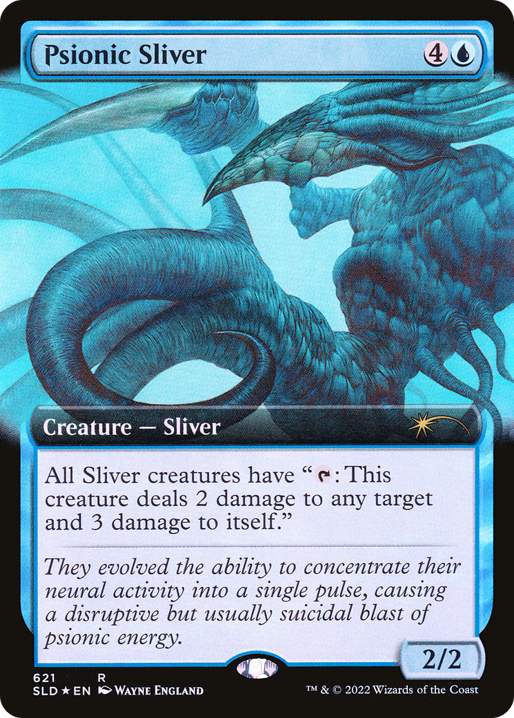 Psionic Sliver (Extended Art) [Secret Lair Drop Promos] | Local Legends