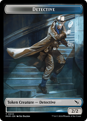 Detective // Thopter (0019) Double-Sided Token [Murders at Karlov Manor Tokens] | Local Legends