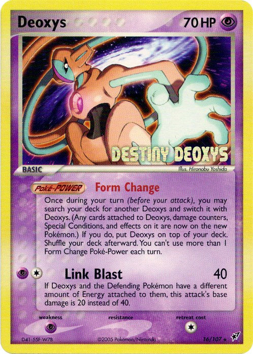 Deoxys (Normal Forme) - 16/107 (Movie Promo) | Local Legends