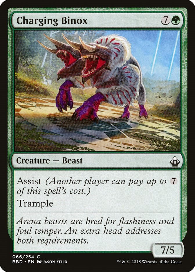 Charging Binox | Local Legends