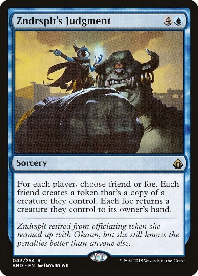 Zndrsplt's Judgment | Local Legends