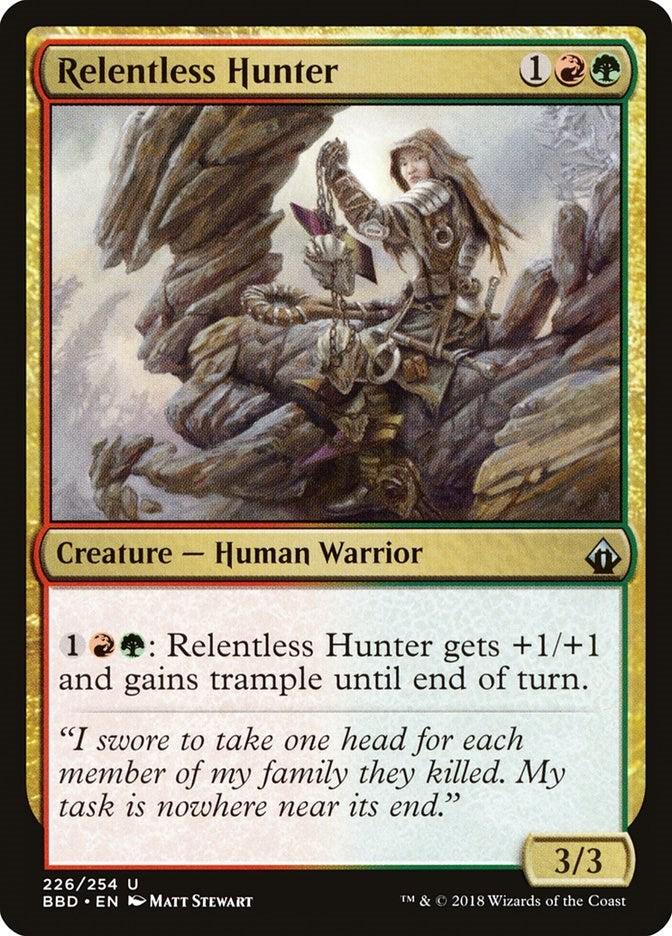 Relentless Hunter | Local Legends