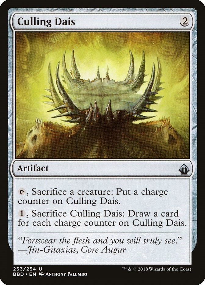 Culling Dais | Local Legends