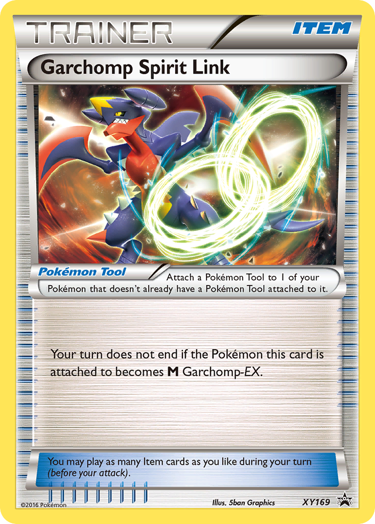 Garchomp Spirit Link (XY169) [XY: Black Star Promos] | Golgari Games