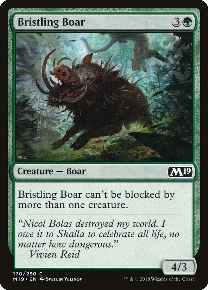 Bristling Boar | Local Legends