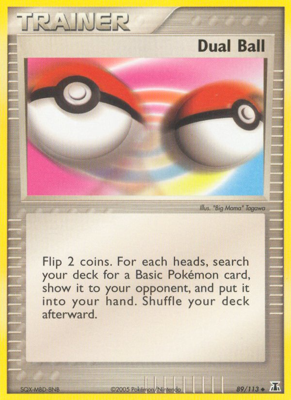 Dual Ball (89/113) [EX: Delta Species] | Local Legends