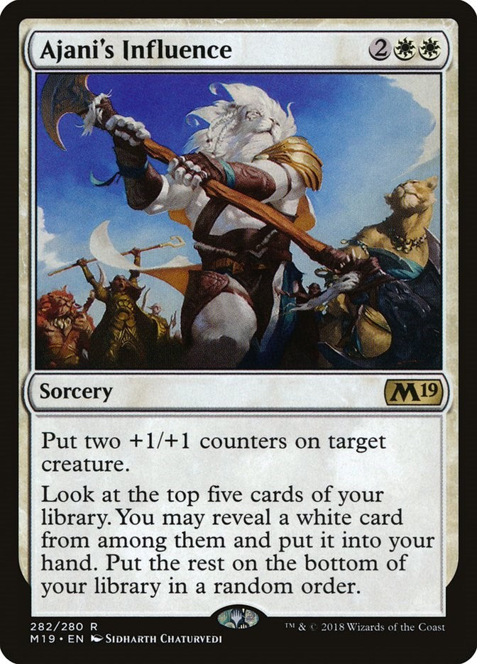 Ajani's Influence | Local Legends