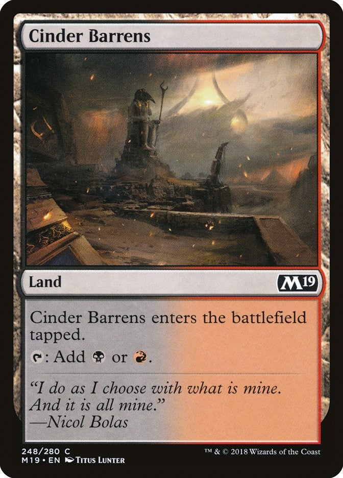 Cinder Barrens | Local Legends