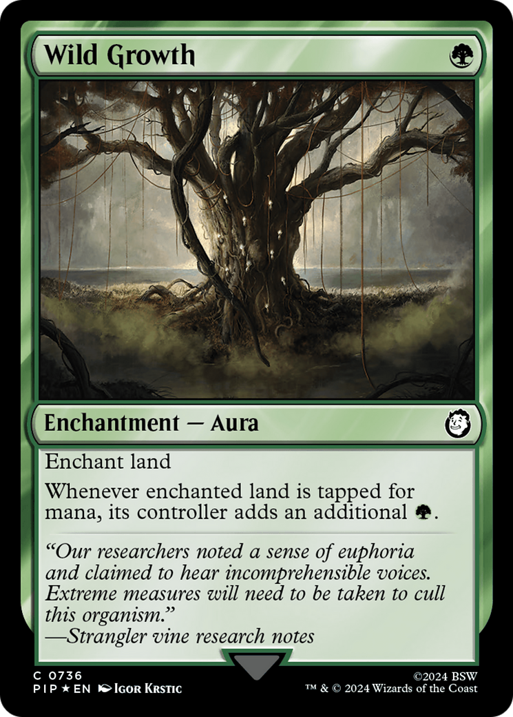Wild Growth (Surge Foil) [Fallout] | Local Legends