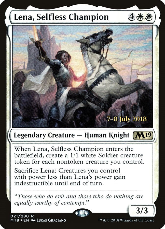 Lena, Selfless Champion | Local Legends