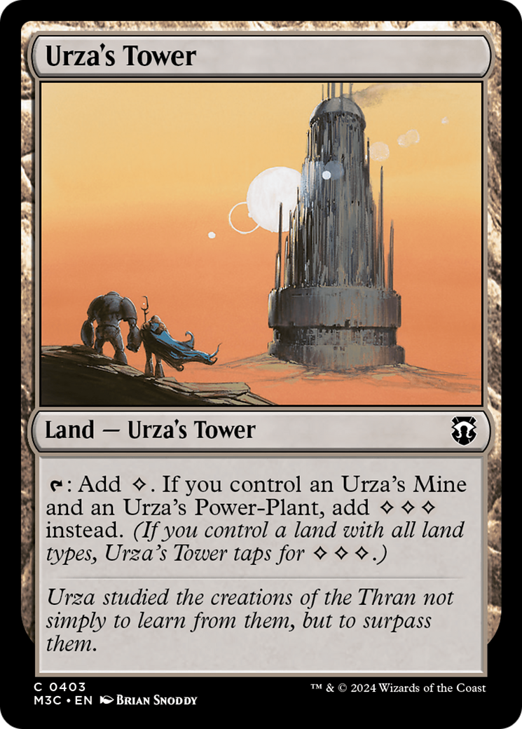 Urza's Tower (Ripple Foil) [Modern Horizons 3 Commander] | Local Legends