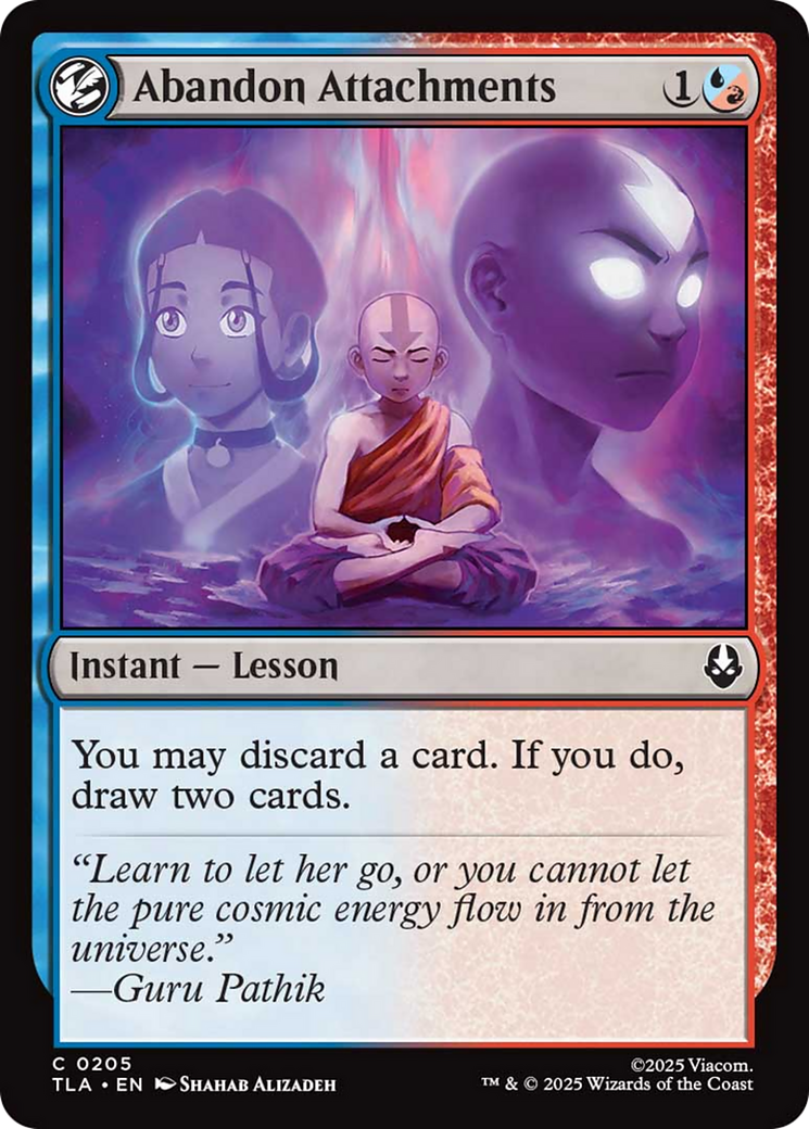 Abandon Attachments [Avatar: The Last Airbender] | Local Legends