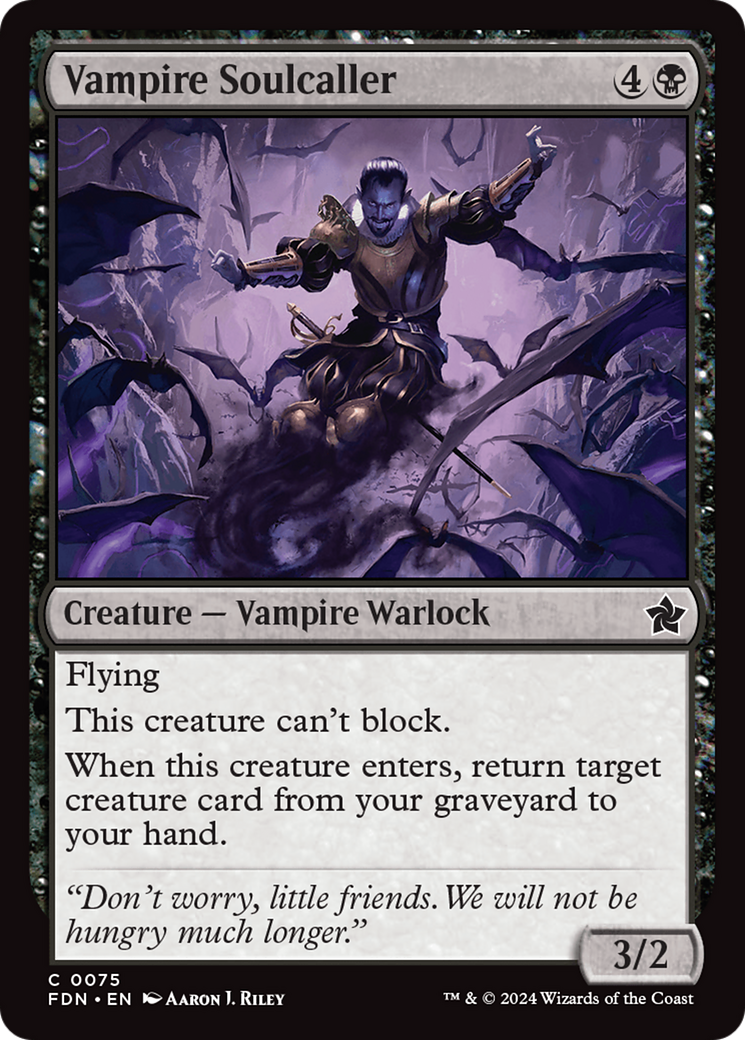 Vampire Soulcaller [Foundations] | Local Legends