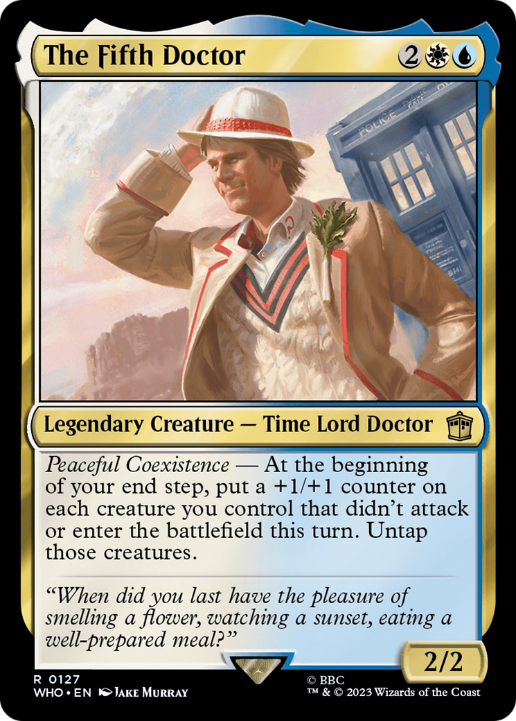 The Fifth Doctor [Doctor Who] | Golgari Games