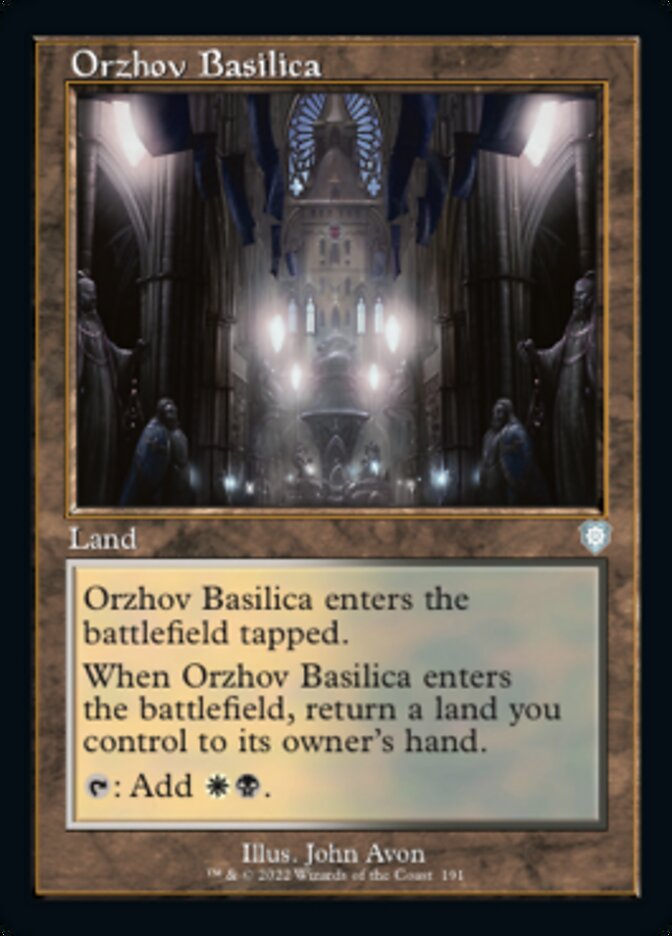 Orzhov Basilica (Retro) [The Brothers' War Commander] | Local Legends