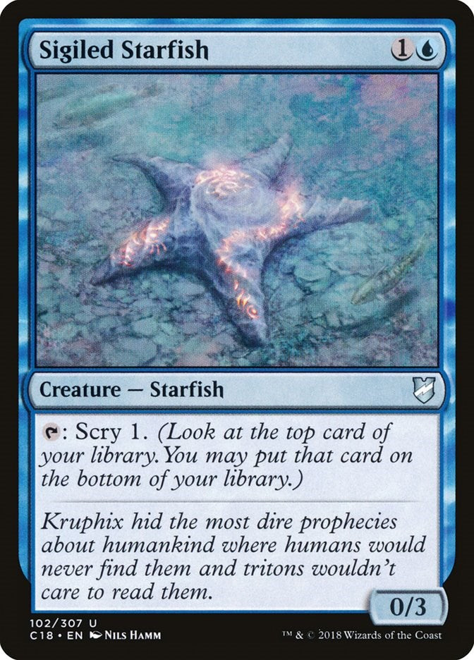 Sigiled Starfish | Local Legends
