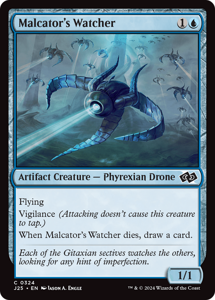 Malcator's Watcher [Foundations Jumpstart] | Local Legends