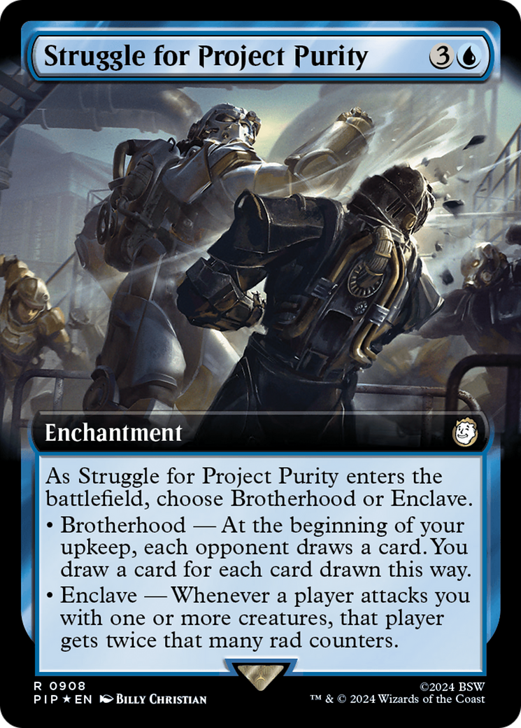 Struggle for Project Purity (Extended Art) (Surge Foil) [Fallout] | Local Legends