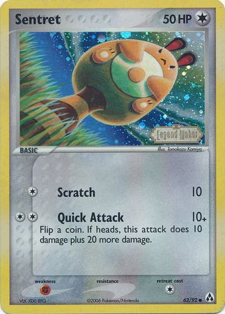 Sentret (62/92) (Stamped) [EX: Legend Maker] | Local Legends