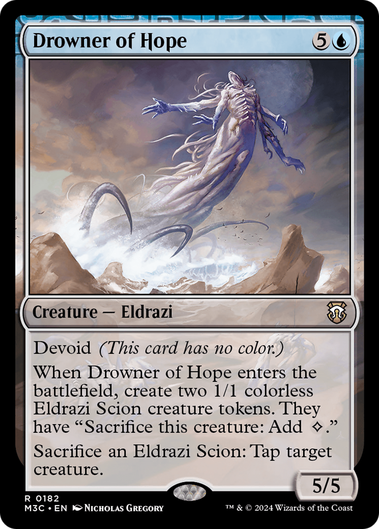 Drowner of Hope [Modern Horizons 3 Commander] | Golgari Games