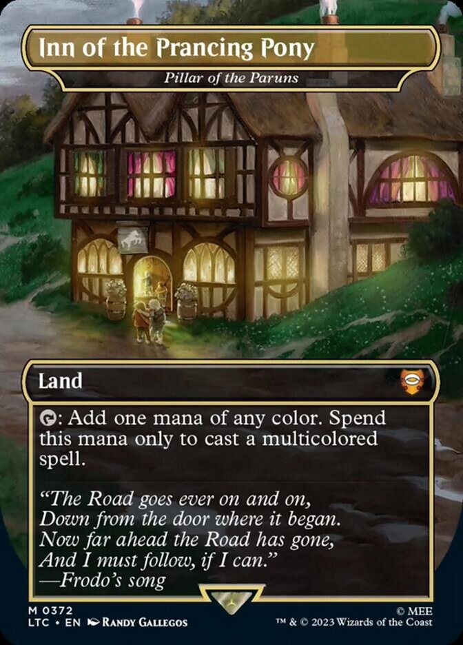 Inn of the Prancing Pony - Pillar of the Paruns [The Lord of the Rings: Tales of Middle-Earth Commander] | Local Legends