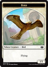 Bird (003) // Squirrel (015) Double-Sided Token [Modern Horizons Tokens] | Golgari Games