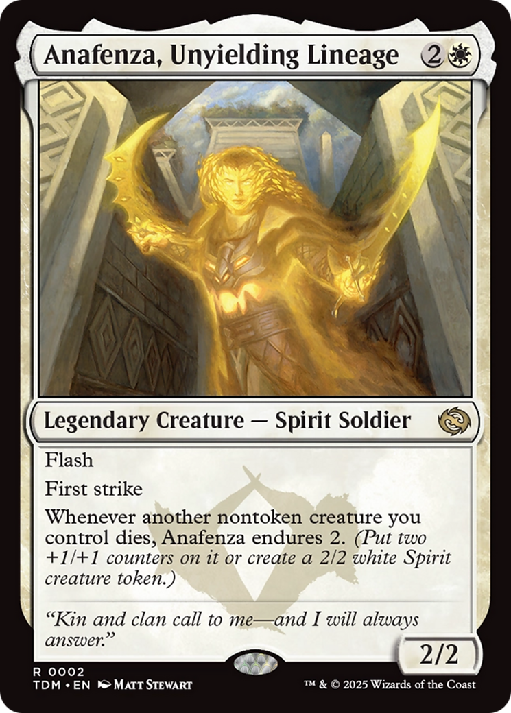 Anafenza, Unyielding Lineage [Tarkir: Dragonstorm] | Local Legends