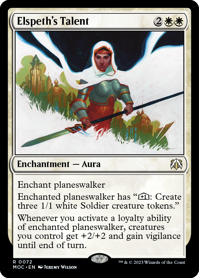 Elspeth's Talent [March of the Machine Commander] | Local Legends
