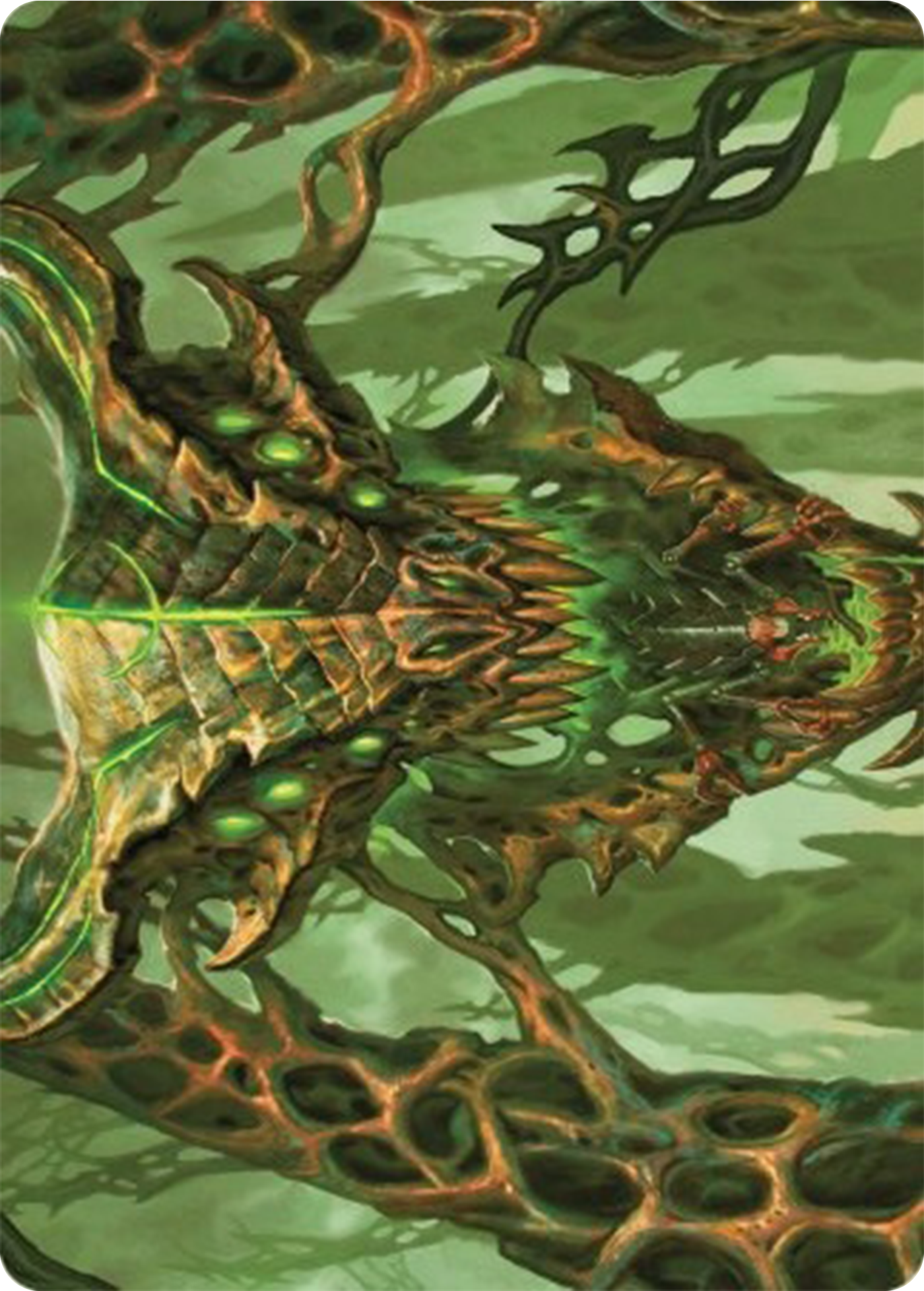 Colossal Dreadmask Art Card [Modern Horizons 3 Art Series] | Local Legends