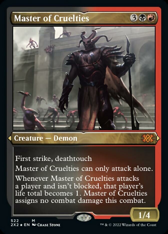 Master of Cruelties (Foil Etched) [Double Masters 2022] | Local Legends