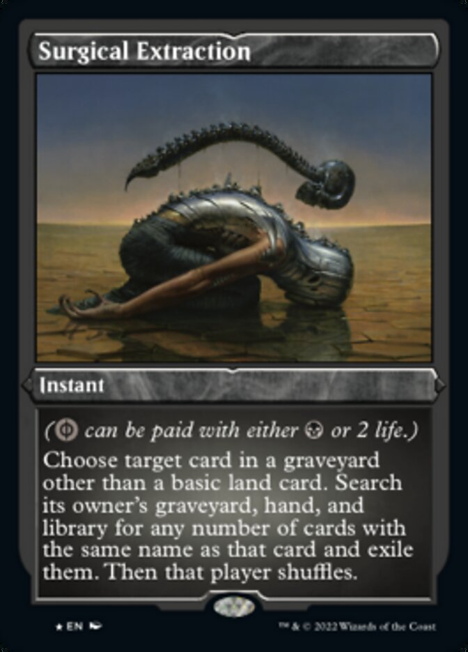 Surgical Extraction (Foil Etched) [Double Masters 2022] | Local Legends