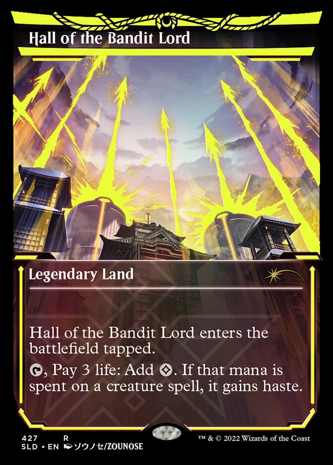 Hall of the Bandit Lord (Neon Ink Yellow) [Secret Lair Drop Series] | Golgari Games