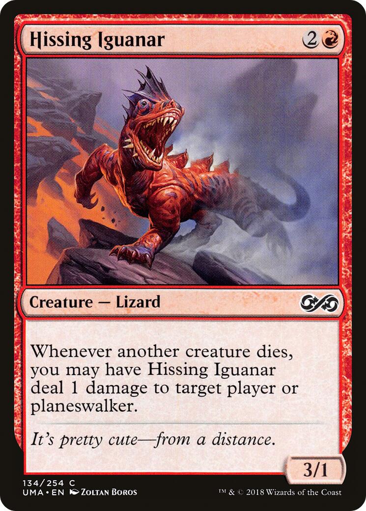 Hissing Iguanar | Local Legends