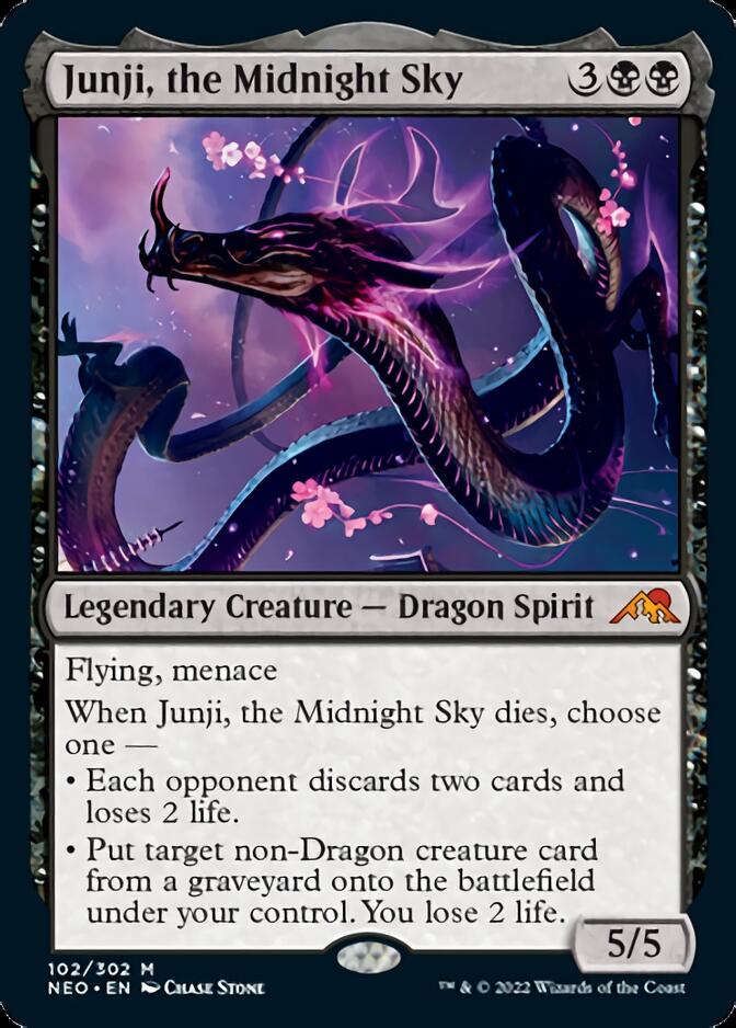 Junji, the Midnight Sky [Kamigawa: Neon Dynasty] | Golgari Games