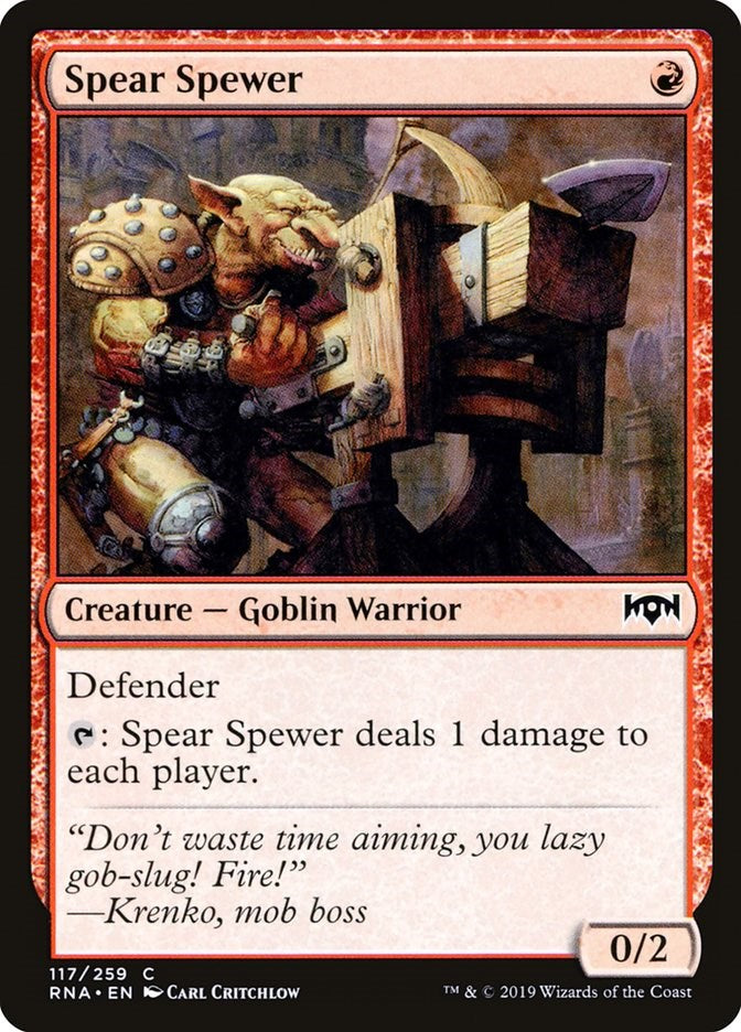 Spear Spewer | Local Legends