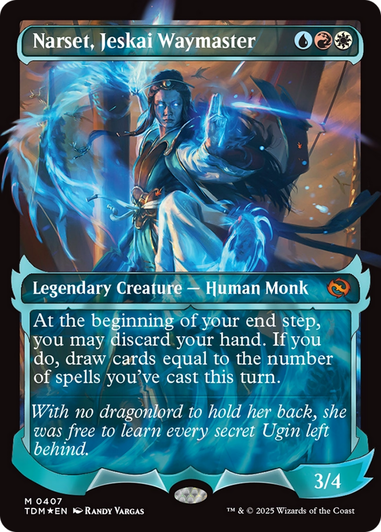 Narset, Jeskai Waymaster (Showcase) [Tarkir: Dragonstorm] | Local Legends