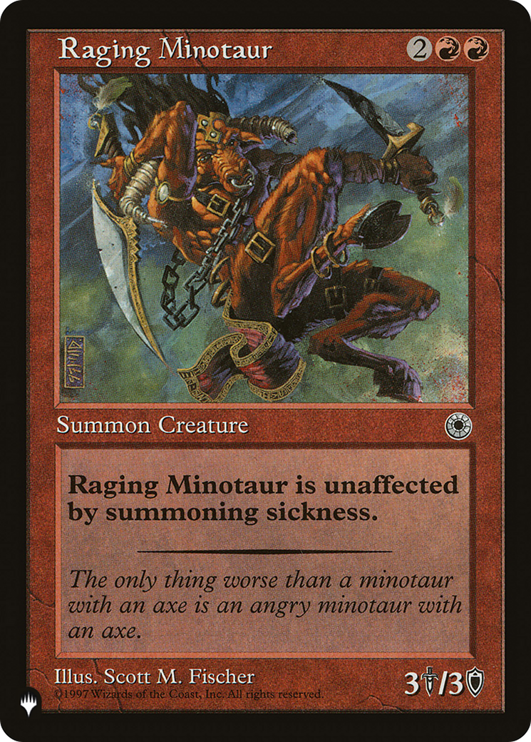 Raging Minotaur [The List] | Local Legends