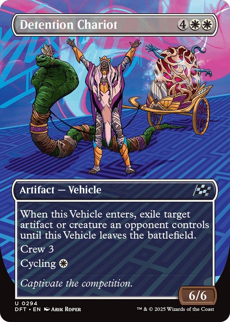 Detention Chariot (Borderless) [Aetherdrift] | Local Legends