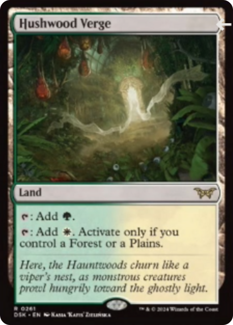 Hushwood Verge [Duskmourn: House of Horror] | Local Legends