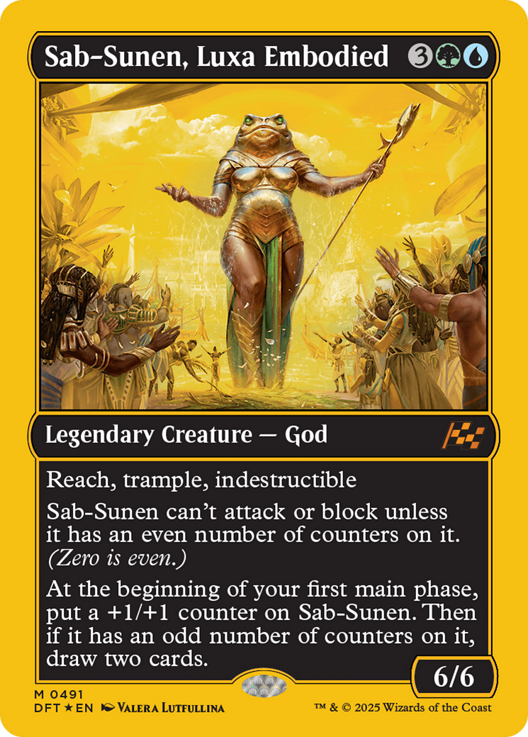 Sab-Sunen, Luxa Embodied (First-Place Foil) [Aetherdrift] | Local Legends