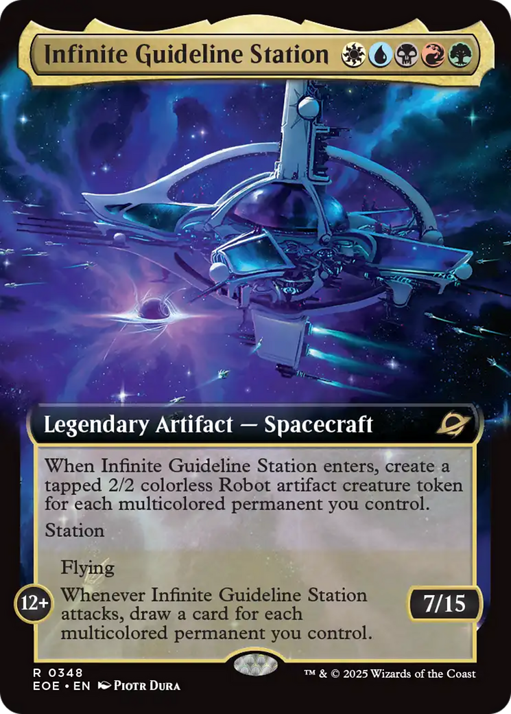 Infinite Guideline Station (Extended Art) [Edge of Eternities] | Local Legends