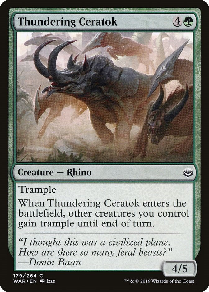 Thundering Ceratok | Local Legends