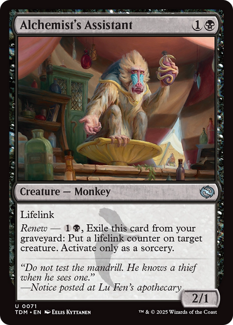 Alchemist's Assistant [Tarkir: Dragonstorm] | Local Legends