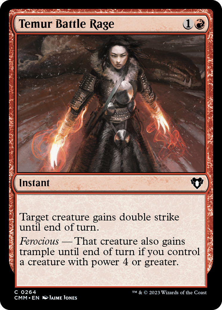 Temur Battle Rage [Commander Masters] | Local Legends