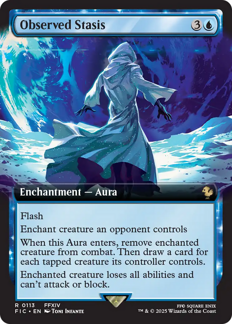 Observed Stasis (Extended Art) [FINAL FANTASY Commander] | Local Legends
