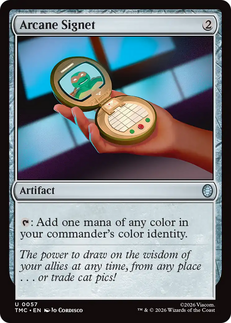 Arcane Signet [Teenage Mutant Ninja Turtles Commander] | Local Legends