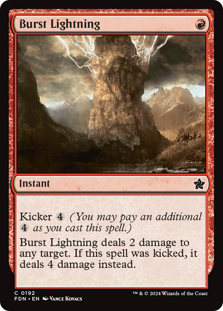 Burst Lightning [Foundations] | Local Legends
