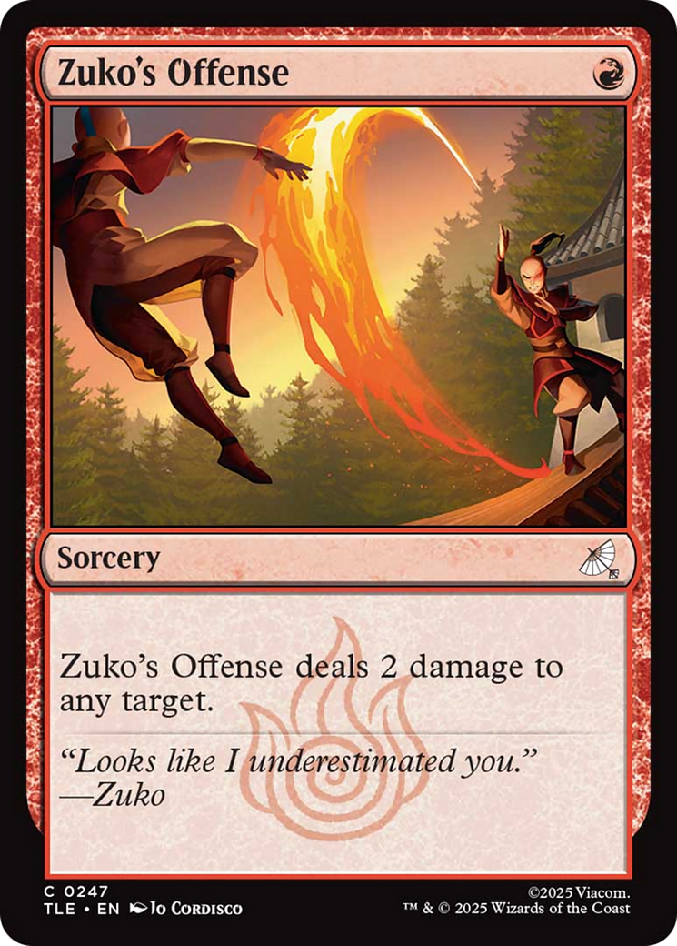Zuko's Offense [Avatar: The Last Airbender: Eternal-Legal] | Local Legends